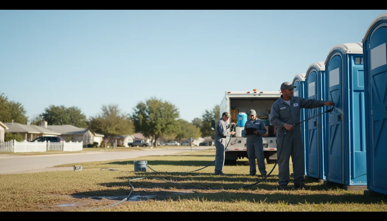 Long-Term Portable Toilet Rental in Tangipahoa, LA near me